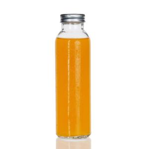 Wholesale 350ml 2 Oz Juice Bottles Clear Glass Beverage Bottle With PP Lid from china suppliers