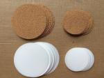 2016 Environmental & Hot Sale Cork Liner Lid in glass jar cap,60mm,80mm