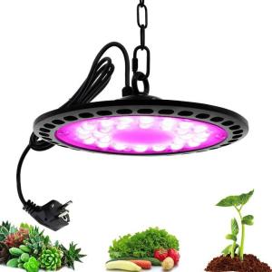 Wholesale 150lm/w UFO Round Design Full Spectrum LED Grow Light for Seedlings and Vegetables Waterproof Plants Growing Lamp from china suppliers