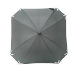Durable Square Red Color Frame Windproof Golf Umbrellas With Reflective Logo