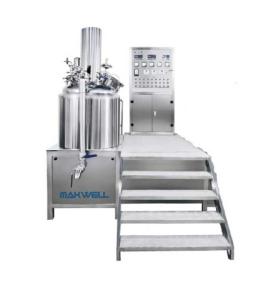 Wholesale SS304 Electrically Heated Vacuum Homogenizing Emulsifier Cream Homogenizer Emulsifier Mixer from china suppliers