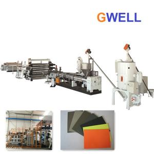 China 8mm Thick PMMA ABS Sheet Extrusion Line on sale