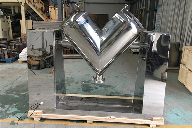 SUS304 / 316L Pharmaceutical Powder Mixer Glucerna V Type Blender Mixers