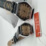 Water Resistance 30 Meters Leather Strap Quartz Watch Modern and Customizable