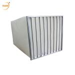 Nonwoven Fabric Bag Pocket Air Filter High Air Flow Rate Low Noise
