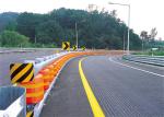 Double Buckets Q235 Q345 Road Rolling Barrier Customizable