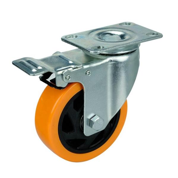 1-4 Inch Tread Width Industrial Swivel Casters Featuring Precision Ball Bearing