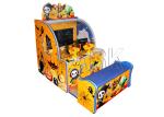 Children Play Ball Shooting Arcade Machines Wood + Platic Material