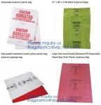 Autoclavable Plastic Bags 6 Mil Polyethylene , Heavy Duty Waste Bags For