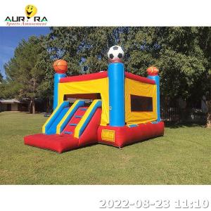 Wholesale Mini Inflatable Bounce House Combo Moon Walk With Water Slide Outdoor from china suppliers