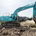 Japanese Original Used Kobelco SK200 Excavator 0.8m3 Bucket Capacity 110kw Rated