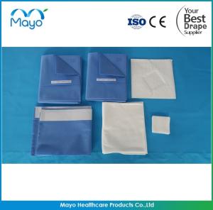 Wholesale Nonwoven Obstetrics Drapes Delivery Surgical Drape With Adhesive from china suppliers
