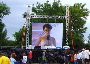 Wholesale Great Waterproof Super Slim Outdoor Led Screen Rental With 512x512 Die Caste Cabinet from china suppliers