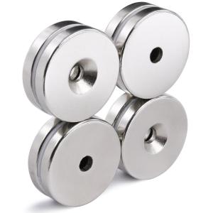 Wholesale Kellin Neodymium Magnet Disc with Countersunk Pair Magnetized Refrigerator Magnets from china suppliers