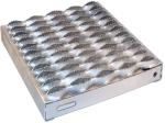 Safety Anti Skid Metal Plate Grating , Durable Slip Resistant Steel Plate