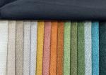 310gsm Red Chenille Upholstery Fabric Breathable Waterproof