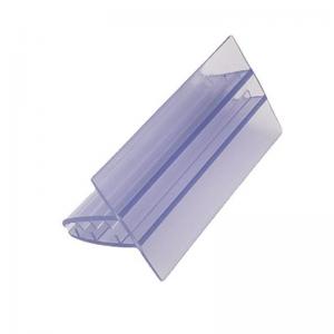 China Supermarket Price Tag Holder Plastic Shelf Label Holder Reusable For Wire Shelf on sale