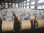 Aluminium Sheave 60KN Large Diameter Rope Pulley Universal Stringing Block