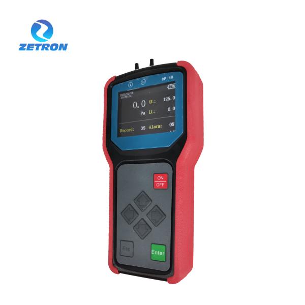Quality Zetron DP-40 Neutral Gas Differential Pressure Meter 0- 5000Pa Controller For Cleanroom for sale