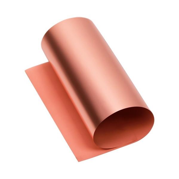 Double Side Shiny Copper Foil Thickness 4.5um 6um For Electric Vehicles Li-Ion