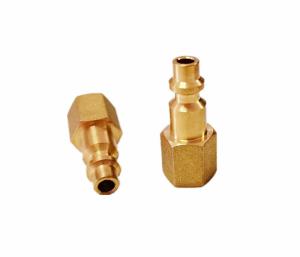 Wholesale Brass Air Tool Fittings 1/4 NPT Male Plug Connector from china suppliers