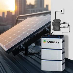 Wholesale Microinverter On Grid Balcony Solar System Solar Panel 800W Balkonkraftwerk from china suppliers