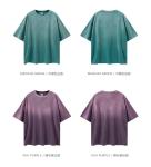 Men′s Plus Size Tee Shirt Blank T-Shirts Oversized Cotton Unisex Boys Hip Hop T