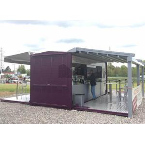 China 20ft / 40ft Shipping Container Coffee Shop , Commercial Use Container Coffee House on sale