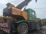 used kato kr25 terrain rough crane made in japan