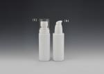 Sustainable 50ml Cylindrical Jade Opal White Glass Bottle, Opal White Glass
