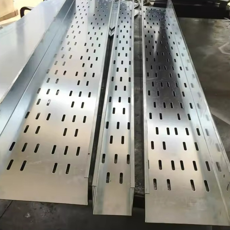 Indoor And Outdoor Aluminium Cable Tray Rectangular Powder Coated