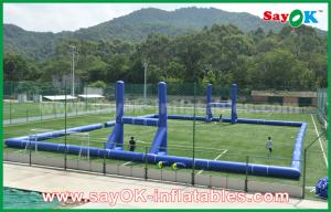 Wholesale Football Inflatable Games Giant Outside PVC Tarpaulin Inflatable Soccer / Football Field Court CE Standard from china suppliers