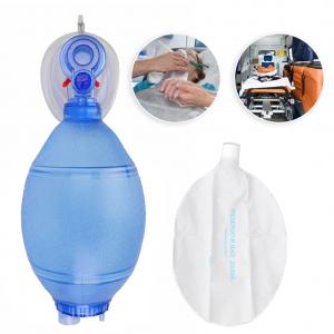 China Emergency Vetilation Adult PVC Resuscitation Balloon BVM Resuscitator With Ambu Bag on sale