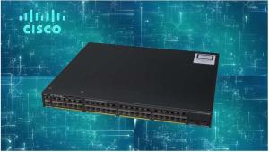 Wholesale High Performance 2960 X Series Switches Jumbo Frame Support 9216 WS-C2960X-24PS-L from china suppliers