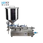 Desktop Full Electric Massage Paste Filling Machine With Mixing And Heating