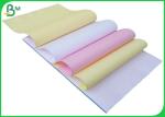 White Blue 55gsm Blank Carbonless Paper Rolls Or Sheets For Receipt Printing