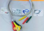 Patient ECG Monitor Cable 3 Color Alligator clip electrodes Needle Electrode
