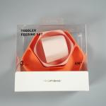 Steam Sterilization Food Safe Hexagon Baby Plate And Bowl