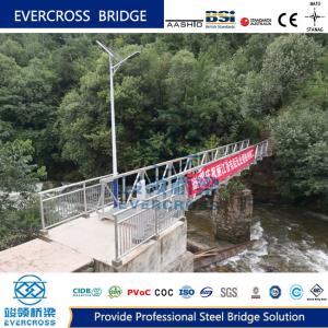 Wholesale Facility Steel Modular Metal Foot Bridge PB 100 For Remote Rural Areas from china suppliers