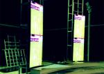 2*2 Hotizontal Full Color LED Display , Video LED Panel 5.3mm For Surveillance