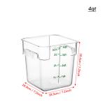 Sustainable Recyclable Plastic Food Storage Container Rice Storage Kitchen