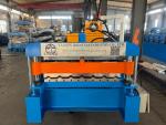 7 rib trapezoidal roofing sheet roll forming machine metal roof machine metal