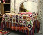 New Retro Daisy Handmade Woolen crochet Sleeping blanket Sofa Bed Casual Nap