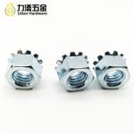 Stainless Steel 304 Locking Cap Nut , Polished Hex Lock Nut M4 - M20