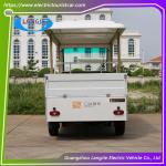 White Color Electric Patrol Car 7.5kW DAC Motor Driven Battery Powered Carry Van