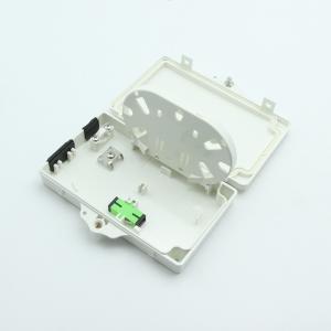 Wholesale 2 Port Fiber Distribution Box For Ftth Indoor / Outdoor Use from china suppliers
