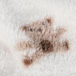 Soft and Cozy Teddy Bear Print Fleece Fabric for Kids Wear 100% Polyester