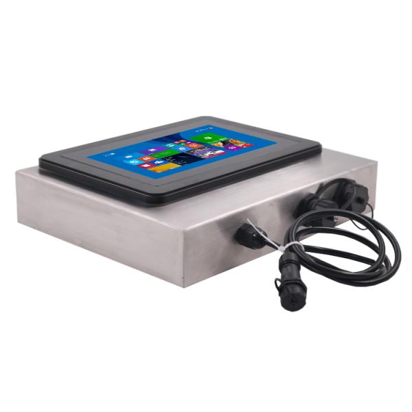 7inch Industrial Panel Computer , Embedded Panel Pc Ip65 Waterproof