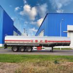 40000L 27t Payload Carbon Steel Fuel or Refuel Tank Semi Trailer 3 Axles with 4
