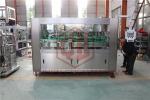 Olive Oil Glass Bottle Filling Machine Juice Processing Screw Capping